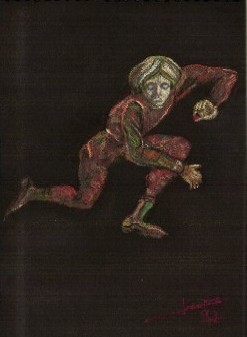Drawing titled "copie de Léonord Fi…" by Sylvia Leroy, Original Artwork, Pastel