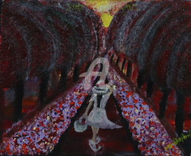 Картина под названием "Pretty Women" - Merlyn Shepherd'S, Подлинное произведение искусства, Акрил Установлен на Деревянная р…