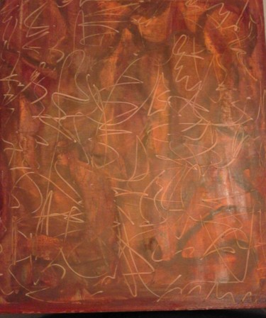 Peinture intitulée "Riscos" par Moisés Merrelho, Œuvre d'art originale, Acrylique