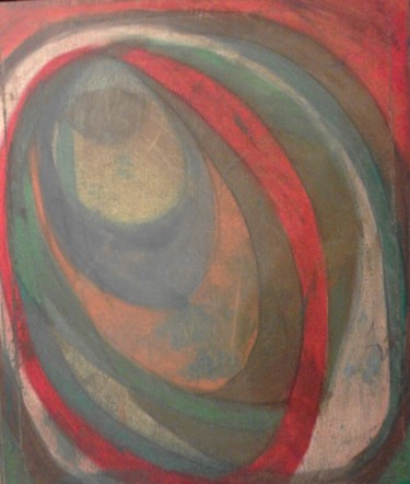 Pintura intitulada "Olho" por Moisés Merrelho, Obras de arte originais, Acrílico