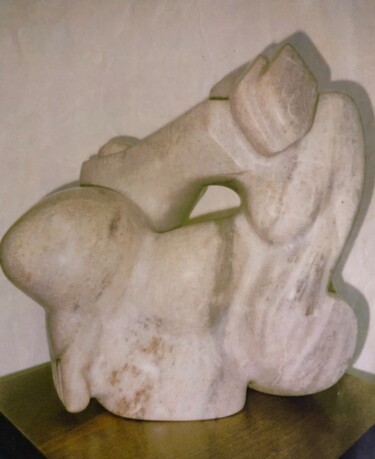 Sculpture titled "Woman at rest" by Merrill Orr, Original Artwork, Stone