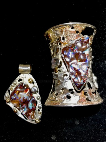 Design titled "Land of opal" by Merrill Orr, Original Artwork, Jewelry