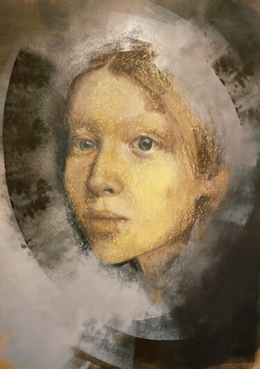 "“Kökler görünmez”" başlıklı Resim Merve Yüksel Çeltek tarafından, Orijinal sanat, Pastel