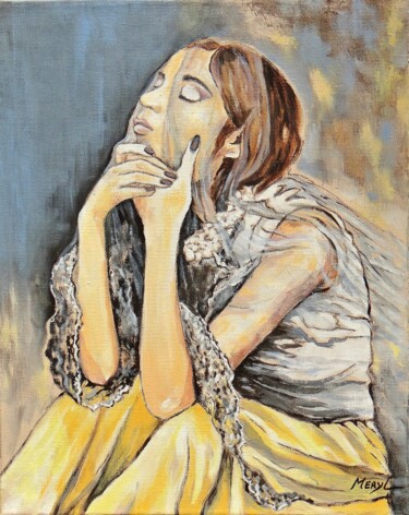 Pintura titulada "Naïma" por Meryl, Obra de arte original, Acrílico
