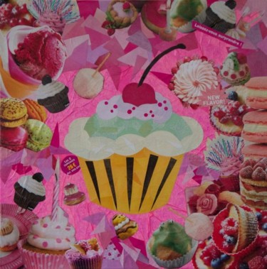 Installation titled "Cup Cake & Co" by Pascaline Hacard, Original Artwork