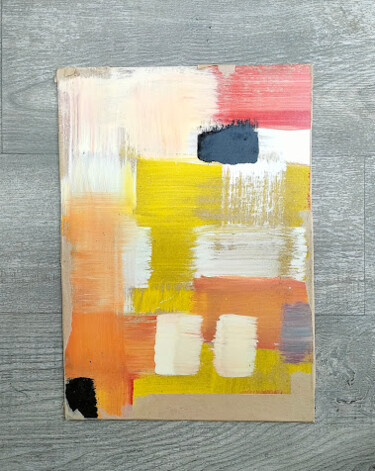 ehada Pittura intitolato "ehada" da Messaoud Ouacil Miles, Opera d'arte originale, Lacca