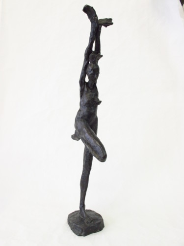 Sculpture intitulée "La Femme Echassier" par Messapi, Œuvre d'art originale