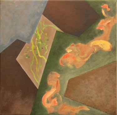 Pintura intitulada ""Encarnaciones II"" por Manolo Messía, Obras de arte originais, Óleo