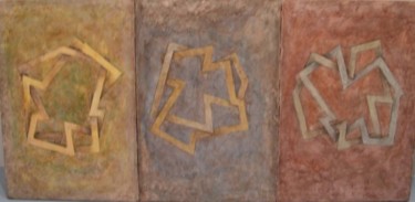 Картина под названием ""Tres pares"" - Manolo Messía, Подлинное произведение искусства, Масло