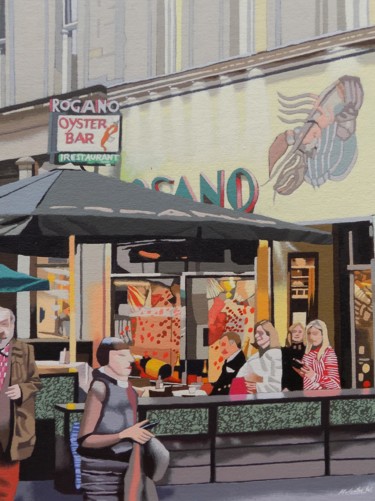 Pintura titulada "Oyster Bar" por Malc, Obra de arte original, Acrílico