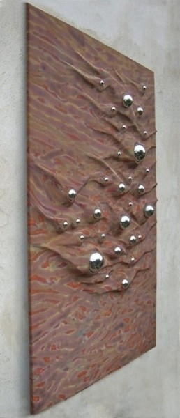 Sculpture titled "Metalir" by Jan Cyma, Original Artwork, Metals