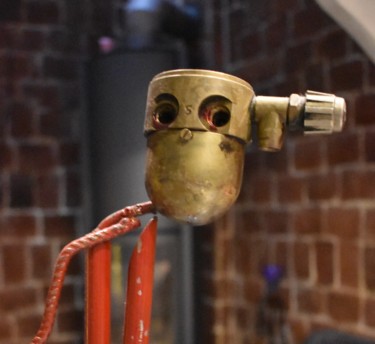 Mr ilote Sculpture titled "Mr ilote" by Métalucubration, Original Art, Metals