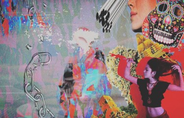 Arts numériques intitulée "L.A.T.I.N.A" par Metavertige, Œuvre d'art originale, Collages