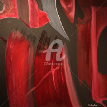Peinture intitulée "Kahlan's Gaze" par Mary Vaux Hansen, Œuvre d'art originale, Acrylique