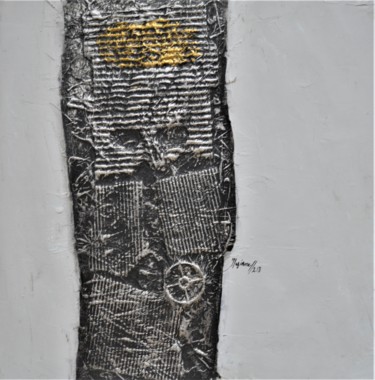 Peinture intitulée "13" par Meziane Boussaid, Œuvre d'art originale, Aluminium