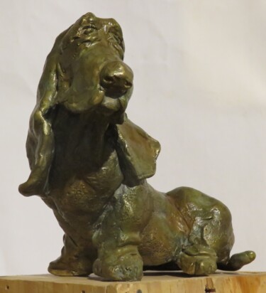 Sculpture titled "CYRANO" by Marco, Original Artwork, Bronze