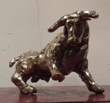 Sculpture intitulée "TORO" par Marco, Œuvre d'art originale, Bronze