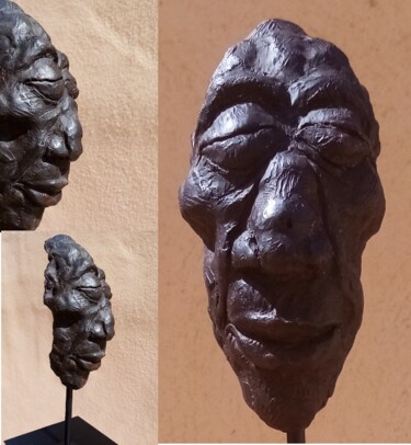 Sculpture intitulée "SAGESSE" par Marco, Œuvre d'art originale, Bronze