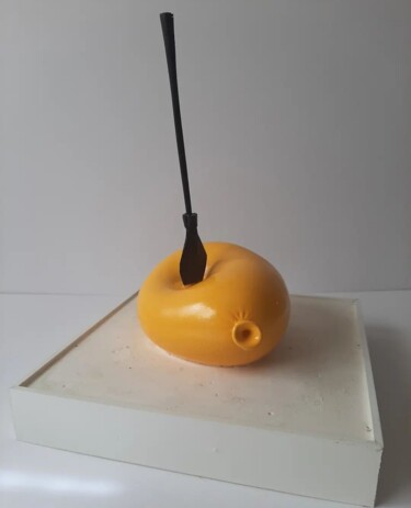 雕塑 标题为“Por qué el globo no…” 由Fournier, 原创艺术品, 树脂