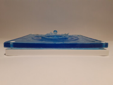 Sculpture intitulée "Liquid series" par Fournier, Œuvre d'art originale, Résine
