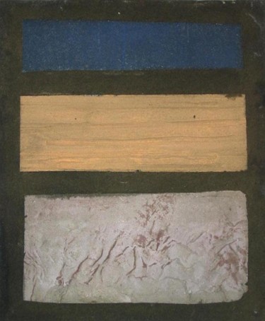 Painting titled "Parcelas 1" by Fournier, Original Artwork, Oil