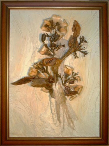 Painting titled "N° 5  Méditerannée" by France, Original Artwork, Oil