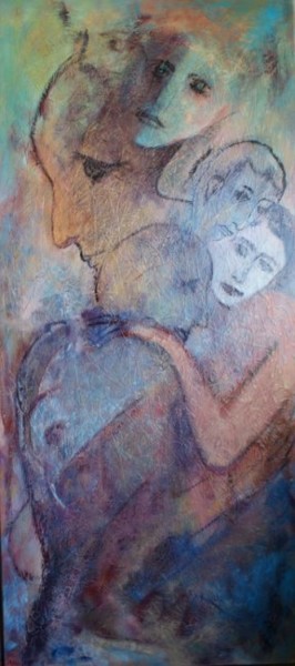 Pintura intitulada "Ressonâncias da Alma" por M.Gloria, Obras de arte originais, Óleo