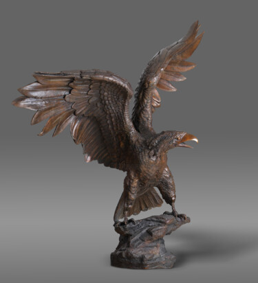 Sculpture intitulée "L'envol Lenvol" par Mher Voskanyan, Œuvre d'art originale, Bronze