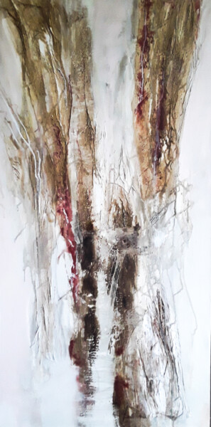 Pittura intitolato ""le semeur" droite…" da Mi Baudry, Opera d'arte originale, Acrilico