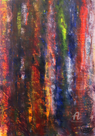 Painting titled "Original Art - Abst…" by Mia Phlor, Original Artwork, Acrylic