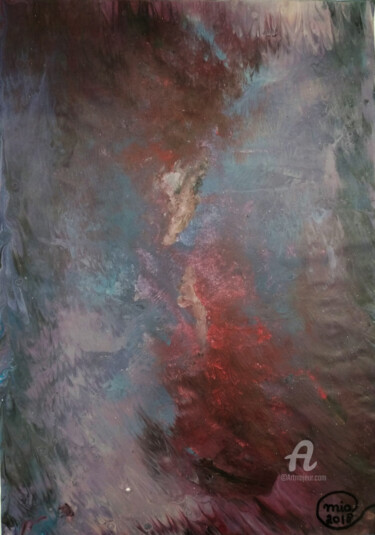 Peinture intitulée "Original Abstract A…" par Mia Phlor, Œuvre d'art originale, Acrylique