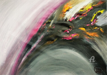 Pintura titulada "Original Abstract A…" por Mia Phlor, Obra de arte original, Acrílico