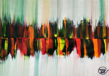 Malerei mit dem Titel "Original Abstract A…" von Mia Phlor, Original-Kunstwerk, Acryl