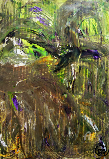 Painting titled "Rothko Original Abs…" by Mia Phlor, Original Artwork, Acrylic