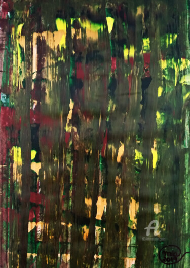 Pittura intitolato "Original Painting -…" da Mia Phlor, Opera d'arte originale, Acrilico