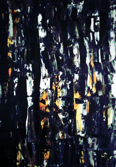 Painting titled "New! Pollock Inspir…" by Mia Phlor, Original Artwork, Acrylic
