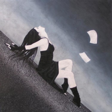 Peinture intitulée "Renaissance" par Chrystel Mialet, Œuvre d'art originale