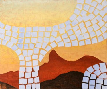 Peinture intitulée "Pedras 2" par Mica Barbot, Œuvre d'art originale, Huile