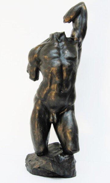 Sculpture intitulée "Study 21" par Michael A. Craig, Œuvre d'art originale, Bronze