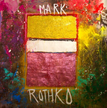 Painting titled "Untitled Mark Rothk…" by Michael Andrew Law, Original Artwork, Acrylic