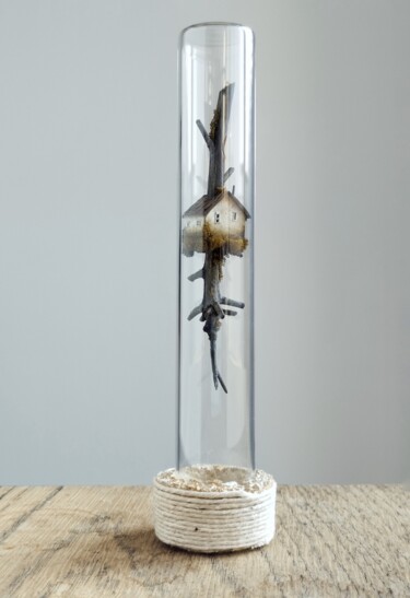 Sculpture intitulée ""No roots"" par Michael Davydov, Œuvre d'art originale, Bois