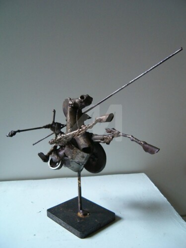 Dada.. Sculpture titled "Dada.." by Michael Dumont, Original Art, Metals