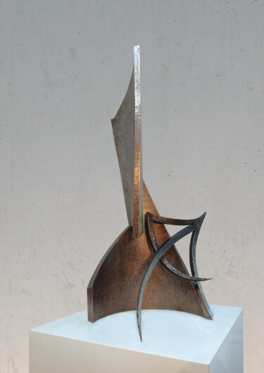 Скульптура под названием "Genezareth" - Michael Hitschold, Подлинное произведение искусства, Металлы