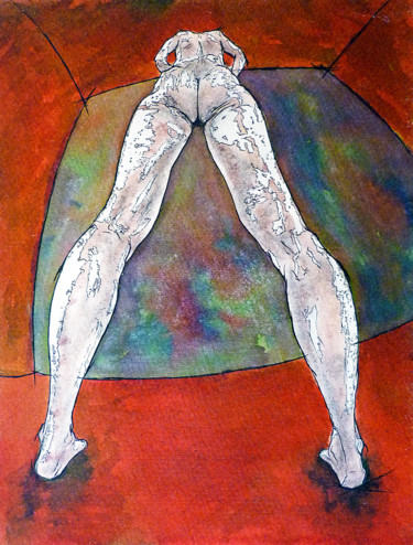 Private View Digital Arts titled "Private View" by Michael Lawrence, Original Art, Ink