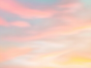 Fotografie getiteld "Colorful Sky At Sun…" door Michael Lomiya, Origineel Kunstwerk, Gemanipuleerde fotografie