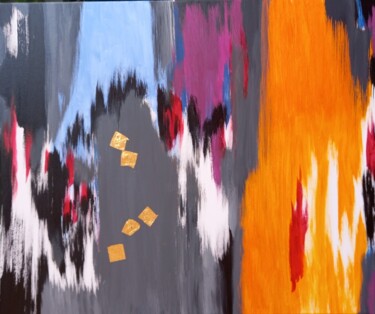 Картина под названием ""THE 3 SISTERS"" - Michael Maync, Подлинное произведение искусства, Акрил Установлен на Деревянная ра…