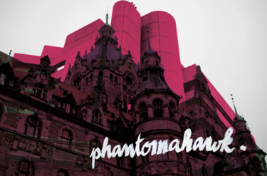 Arte digitale intitolato "PHANTOMAHAWK" da Michael Meise, Opera d'arte originale, Fotomontaggio