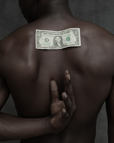 Photographie intitulée "MAN MADE BILL" par Michaelsope Johnson, Œuvre d'art originale, Photographie numérique