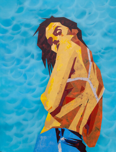 Schilderij getiteld "Lato" door Michał Ostrogórski, Origineel Kunstwerk, Acryl