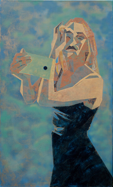 Pittura intitolato "Selfie" da Michał Ostrogórski, Opera d'arte originale, Acrilico